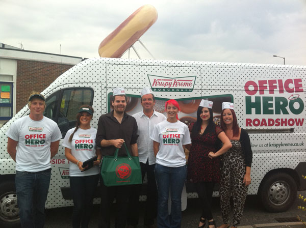 Krispy Kreme visit Novatech