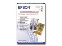 Epson Epson Paper A3+ WaterColour Paper-Radiant White