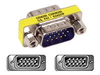 Belkin Belkin Gender Changer, Low Profile, HDDB15 M/M