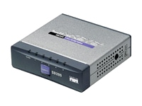 Device Type - Switch , Enclosure Type - External , Width - 9.3 cm , Depth - 9 cm , Height - 3 cm , Weight - 0.2 kg , Ports Qty - 5 x Ethernet 10Base-T, Ethernet 100Base-TX , Data Transfer Rate - 100 Mbps , Data Link Protocol - Ethernet, Fast Ethernet , Connectivity Technology - Wired , Communication Mode - Half-duplex, full-duplex , Switching Protocol - Ethernet , Status Indicators - Port status, system , Features - Flow control, full duplex capability, auto-negotiation , Compliant Standards - IEEE 802.3, IEEE 802.3u , Interfaces - 5 x network - Ethernet 10Base-T/100Base-TX - RJ-45 , Compliant Standards - FCC Class B certified, CE , Power Device - Power adapter - external , OS Required - Microsoft Windows 95, Microsoft Windows NT 4.0, Microsoft Windows 98/ME, Microsoft Windows 2000 / XP , Min Processor Type - 200 MHz , Service &amp; Support - Limited lifetime warranty , Service &amp; Support Details - Limited warranty - lifetime , Min Operating Temperature - 0 &deg;C , Max Operating Temperature - 50 &deg;C ,