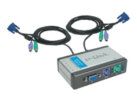 Device Type - KVM switch , Enclosure Type - External , Width - 14 cm , Depth - 6.2 cm , Height - 2.8 cm , Weight - 0.4 kg , Ports Qty - 2 , Connectivity Technology - Wired , Status Indicators - Port status , KVM Local Users Qty - 1 local user , Max Resolution - 2048 x 1536 , Interfaces - 2 x keyboard - generic - 6 pin mini-DIN (PS/2 style)   2 x mouse - generic - 6 pin mini-DIN (PS/2 style)   2 x display / video - VGA - 15 pin HD D-Sub (HD-15) , Connections - 1 x keyboard - generic - 6 pin mini-DIN (PS/2 style)   1 x mouse - generic - 6 pin mini-DIN (PS/2 style)   1 x display / video - VGA - 15 pin HD D-Sub (HD-15) , Cables Included - 2 x keyboard / mouse / video cable - 1.8 m , Min Operating Temperature - 0 &deg;C , Max Operating Temperature - 50 &deg;C ,