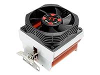 Product Type - Processor cooler , Fan Height - 25 mm , Fan Bearing - Hydro wave bearing , Rotation Speed - 2450 rpm , Air Flow (Total) - 27.5 cfm , Power Connector - 3 pin , Heatsink Dimensions - 85 mm x 73 mm x 48 mm , Heatsink Material - Copper , Processor Compatibility - Athlon 64   Opteron ,