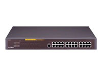 Device Type - Switch , Enclosure Type - Rack-mountable - external , Installed Modules Qty (Max) - 0 (installed) / 1 (max) , Width - 44.2 cm , Depth - 20.7 cm , Height - 5.4 cm , Enclosure Colour - Black , RAM - 3 MB , Ports Qty - 24 x Ethernet 10Base-T, Ethernet 100Base-TX , Data Transfer Rate - 100 Mbps , Data Link Protocol - Ethernet, Fast Ethernet , Connectivity Technology - Wired , Communication Mode - Half-duplex, full-duplex , Switching Protocol - Ethernet , Status Indicators - Link activity, collision status, port transmission speed, port duplex mode, power, link OK , Features - Flow control, full duplex capability, uplink , Compliant Standards - IEEE 802.3, IEEE 802.3u , Interfaces - 24 x network node - Ethernet 10Base-T/100Base-TX - RJ-45 female - 24   1 x network host - Ethernet 10Base-T/100Base-TX - RJ-45 female - 1 , Rack Mounting Kit - Included , Power Device - Power supply - integrated , Voltage Required - AC 110/220 V &plusmn; 10% ( 50/60 Hz ) , Power Consumption Operational - 40 Watt , Compliant Standards - CUL , Min Operating Temperature - 0 &deg;C , Max Operating Temperature - 50 &deg;C ,