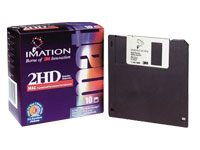 3.5 Floppy Disks DS/HD 1.44MB Preformatted for IBM 10 pack