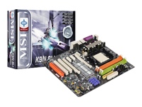 Product Type - Motherboard , Form Factor - ATX , Width - 24.4 cm , Depth - 30.4 cm , Compatible Processors - Athlon 64, Athlon 64 FX, Athlon 64 X2 , 64-bit Processors Compatibility - Built-in , Processor Socket - Socket AM2 , Multi-Core Support - Dual-Core , Chipset Type - NVIDIA nForce 570 , Max Bus Speed - 1000 MHz , Storage Controller - ATA-133 (RAID), Serial ATA-300 (RAID) , Installed Qty (Max Supported) - 0 ( 1 ) , Supported RAM Technology - DDR II SDRAM , RAM Installed ( Max ) - 0 MB / 8 GB (max) , RAM Features - Two DDR channels , Audio Output - Sound card , Audio Codec - Realtek ALC883 , Sound Output Mode - 7.1 channel surround , Networking - Network adapter - Ethernet, Fast Ethernet, Gigabit Ethernet , Hardware Features - MSI CoreCell, AMD Cool 'n' Quiet Technology, NVIDIA SLI Technology Support , Expansion Slots Total (Free) - 1 processor - Socket AM2   4 memory - DIMM 240-pin   2 PCI Express x16 ( SLI: x8, x8 mode; single card: x16, x8 mode )   2 PCI Express x1   3 PCI , Storage Interfaces - ATA-133 - connector(s): 1 x 40pin IDC - 2 Device(s) - RAID   Serial ATA-300 - connector(s): 6 x 7pin Serial ATA - 6 Device(s) - RAID , Interfaces - 4 x Hi-Speed USB - 4 PIN USB Type A   1 x microphone - input - mini-phone 3.5mm   3 x audio - line-out - mini-phone stereo 3.5 mm    1 x audio - line-In - mini-phone stereo 3.5 mm    2 x audio - SPDIF output   2 x network - Ethernet 10Base-T/100Base-TX/1000Base-T - RJ-45   1 x parallel - IEEE 1284 (EPP/ECP) - 25 pin D-Sub (DB-25)   2 x IEEE 1394 (FireWire)   1 x keyboard - generic - 6 pin mini-DIN (PS/2 style)   1 x mouse - generic - 6 pin mini-DIN (PS/2 style)   1 x serial - RS-232 - 9 pin D-Sub (DB-9) , Additional Connectors (Optional) - 6 x Hi-Speed USB , Cables Included - 1 x floppy cable   1 x IDE cable   1 x Serial ATA cable ,