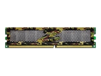 Storage Capacity - 1 GB ( 2 x 512 MB ) , Type - DRAM , Technology - DDR II SDRAM , Form Factor - DIMM 240-pin , Memory Speed - 667 MHz ( PC2-5400 ) , CAS Latency - CL4 , RAM Features - Platinum mirrored XTC heatspreader , unbuffered , Supply Voltage - 1.9 V , Compatible Slots - 2 x memory - DIMM 240-pin ,