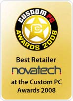 Custom PC Awards - Best Retailer - Novatech