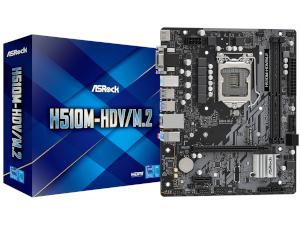 ASRock H510M-HDV/M.2 Intel H510 Chipset (Socket 1200) Motherboard