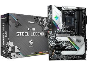 ASRock X570 Steel Legend AMD X570 Chipset (Socket AM4) ATX Motherboard