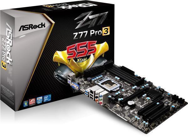 Asrock Z77 Extreme4 Intel Z77 Socket 1155 Motherboard