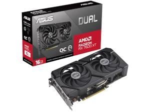 ASUS AMD Radeon RX 7600 XT Dual OC 16GB GDDR6 Graphics Card