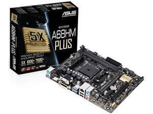 ASUS A68HM-PLUS AMD A68H (Socket FM2+) Micro ATX Motherboard