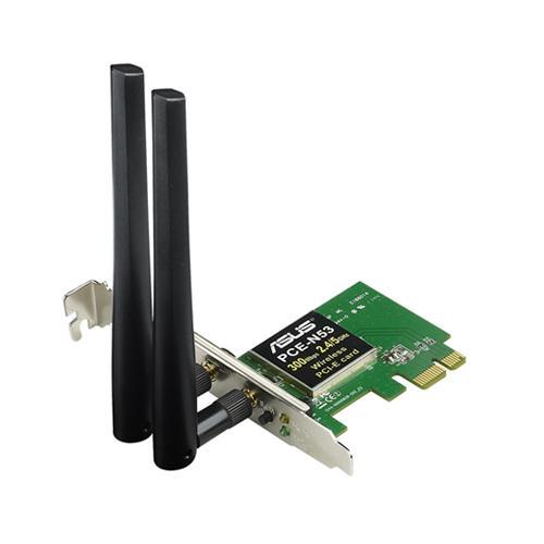 ASUS PCE-N53 300Mbps Dual Band Wireless-N PCIe Adapter | PCE-N53