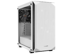 BeQuiet! Pure Base 500 Mid-Tower Tempered Glass -  White