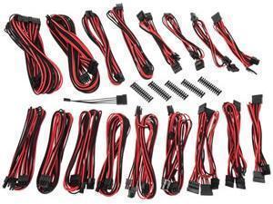 BitFenix Alchemy 2.0 PSU Cable Kit CSR-Series - Black & Red