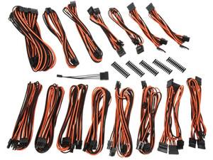 BitFenix Alchemy 2.0 PSU Cable Kit EVG-Series - Black & Orange