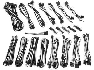 BitFenix Alchemy 2.0 PSU Cable Kit EVG-Series - Black & White