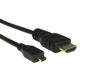 Cables Direct 1.5m HDMI (A) to Micro HDMI (D) Cable