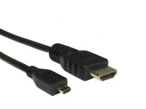 Cables Direct HDMI to Micro HDMI Cable 5m HDMI (A) to Micro HDMI (D) Cable