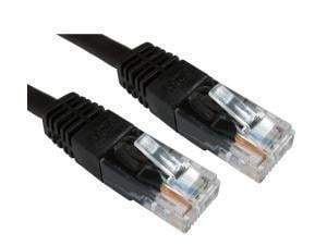 Image of Cat6 Patch Cable, Black 0.25M