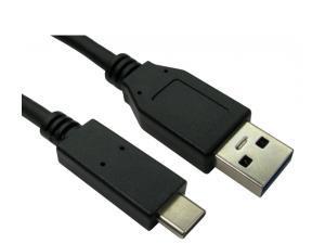 Cables Direct USB3C-921-2M 2m USB C USB A Male Male Black USB cable
