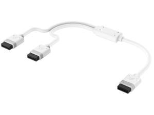 Corsair iCUE LINK 600mm Straight / Straight Y-Cable White