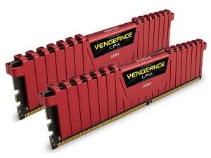 Corsair Vengeance LPX Red 16GB (2x8GB) DDR4 PC4-19200 2400MHz Dual Channel Kit