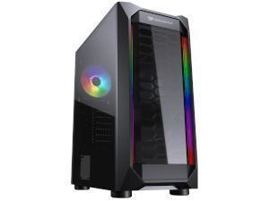 Cougar MX410-T RGB Gaming Case with Tempered Glass Window - Mid-Tower