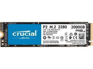 Crucial P2 2TB M.2 NVMe PCIe SSD