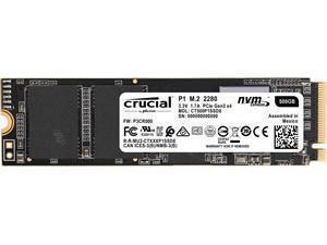 Crucial P1 500GB M.2 NVMe PCIe SSD