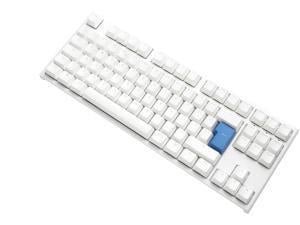 Ducky One2 TKL Pure White RGB Backlit Red MX Switch