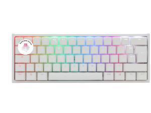 Ducky One2 White Mini Kailh BOX Silent Pink Switch RGB Backlit