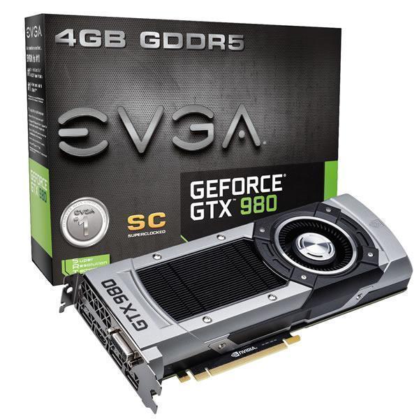 EVGA GeForce GTX 980 SC 4GB GDDR5