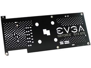 EVGA Backplate for EVGA GTX 970 SSC ACX 2.0+ Graphics Card **Marketing Promo Not To Be Sold**