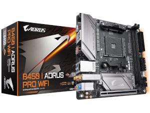 Gigabyte B450 I AORUS PRO WIFI AMD AM4 B450 Chipset Mini-ITX Motherboard