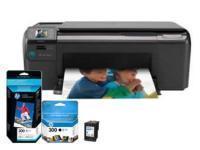 HP Photosmart C4780 Wireless All in One Printer Bundle Includes Starter Kit amp Ink