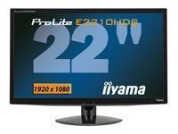 Iiyama ProLite E2210HDS 22quot Widescreen LCD Monitor Black