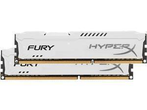 Kingston HyperX Fury White 8GB (2x4GB) DDR3 1866MHz Dual Channel Memory (RAM) Kit