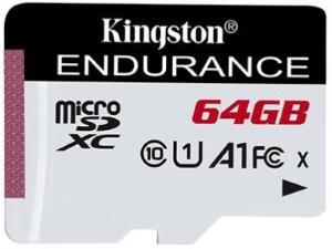 KIngston High Endurance 64GB MicroSD Memory Card