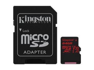 Kingston Canvas React 64GB MicroSDXC Memory Card