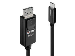 Image of Lindy 1m USB Type C to DisplayPort 4K60 Adapter Cable