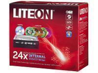 "LiteOn IHAS624-32 24x DVD+/-RW Lightscribe LabelTag SATA Black - Retail"