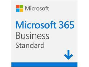 Microsoft Office 365 Business Standard - 1 Year Subscription - 32/64 bit - Electronic Software Download
