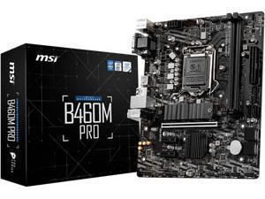 MSI B460M-APro LGA1200 B460 Chipset Micro-ATX Motherboard