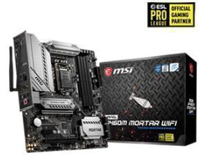 MSI MAG B460M MORTAR WIFI LGA1200 B460 Chipset mATX Motherboard