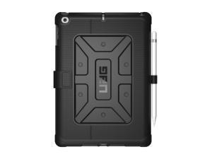 UAG Metropolis Series Flip cover for tablet rugged black, black logo for Apple 9.7-inch iPad (5th generation); iPad Air