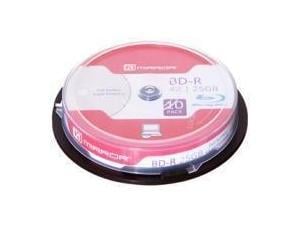 Novatech 4x BD R Blu Ray Disc 25GB 10 Pack Printable
