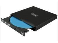 Novatech 6X SATA Slim Blu Ray Reader DVDplus RW Burner Optical Drive USB 2.0