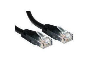 Image of Novatech Black Cat6 Network Cable - 1m