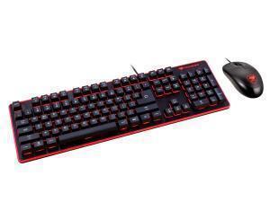 Novatech Cougar deathfire gaming keyboard and mouse combination - multicolor lighting effects (uk layout)